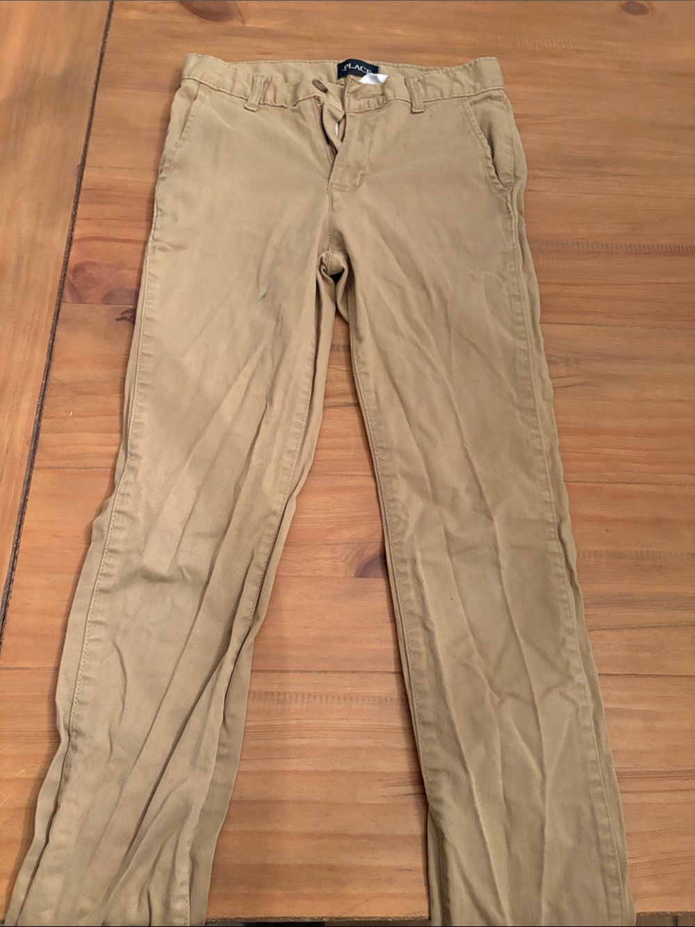 The Children's Place Khaki Slim Straight Chinos